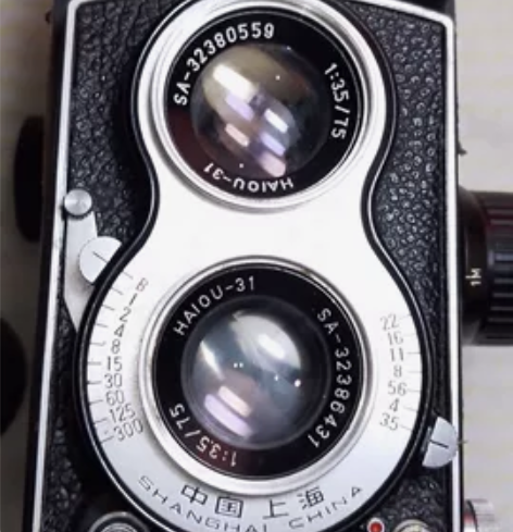 海鸥4B。双反胶片照相机,国货之光 编号4...