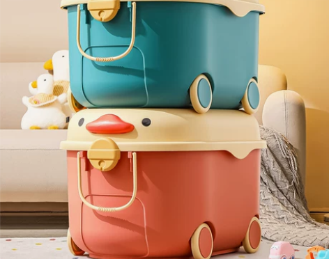 【烈儿推荐】儿童玩具收纳箱家用整理箱储物箱...