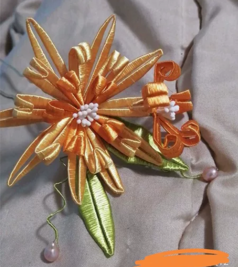 两只全新缠花现货非偏包邮 一个菊花发钗，一...