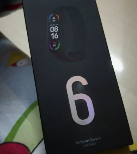 小米手环6智能血氧心率监测蓝牙男女款运动计...