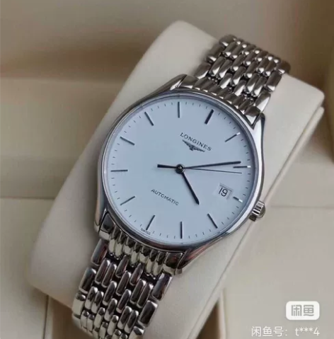 闲置浪琴 名匠手表男机械表 二手浪琴瑰丽男...