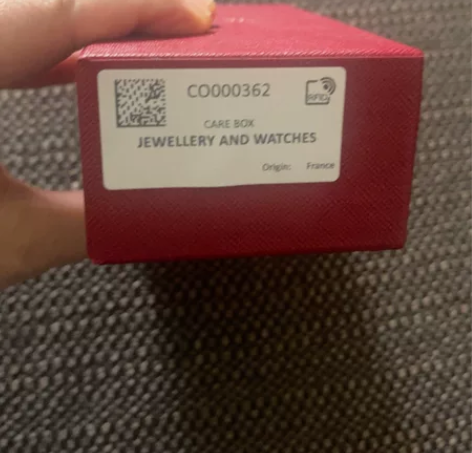 Cartier珠宝手表清洗剂，专柜赠品 感...
