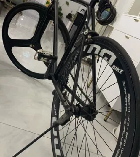 死飞，几乎全新，闲置 全车高碳钢材质 感兴...