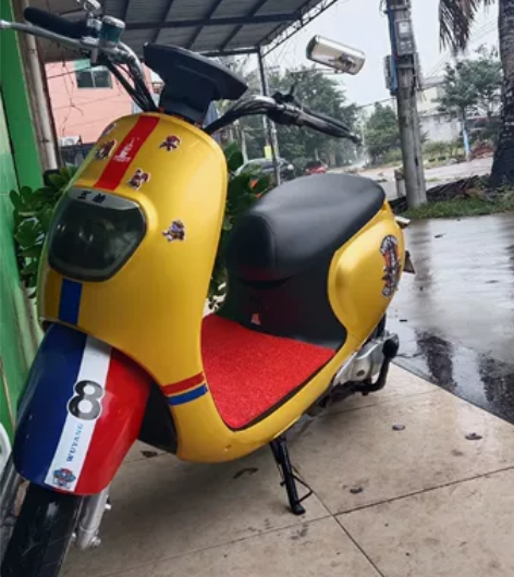 出售二手五羊电动车，72V理电，续航50k...