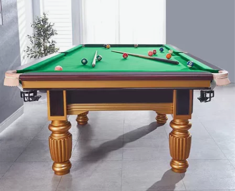 大理石台球球桌国际标准美式黑八台球桌商用台...