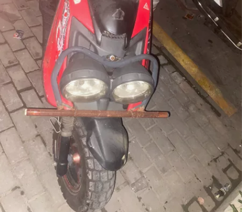 路虎摩托车，大力神牌子的，算个三线小品牌，...