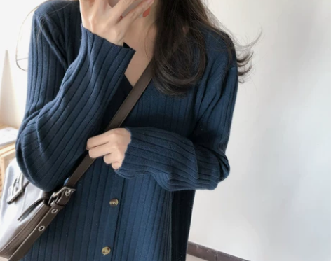 配大衣的裙子桔梗法式小众长袖过膝长款v领打...