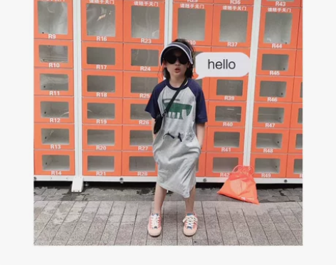 OlaMiMi20SS敲有范儿的运动风拼色...