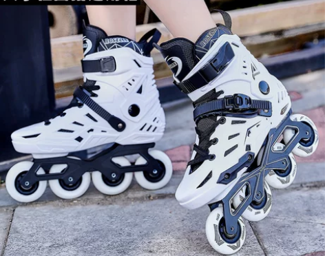 溜冰鞋成人男女轮滑鞋直排轮专业花式鞋成年初...