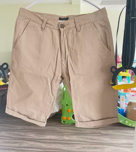 10元 男士短裤 尺码在图二 二手商品不退...