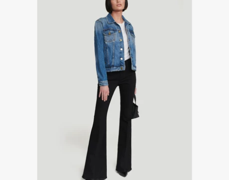 【狂欢价】FRAME DENIM喇叭高腰牛...
