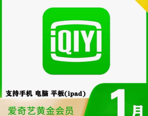 爱奇艺会员一天七天周卡一月30天爱qiyi...