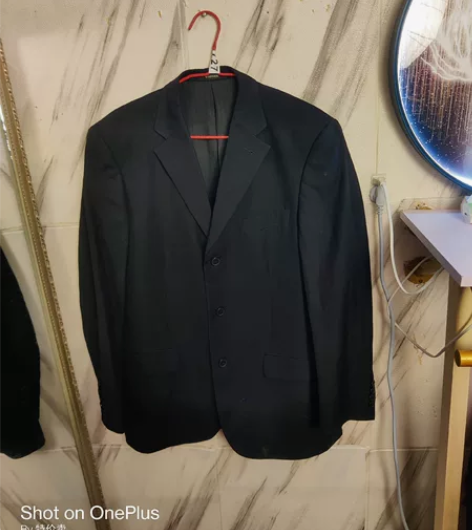 男士平驳领商务正装含羊毛挺括单西西装 17...