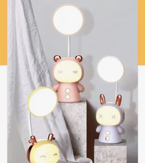 Led护眼台灯充电式可折叠护眼灯学生夜读灯...