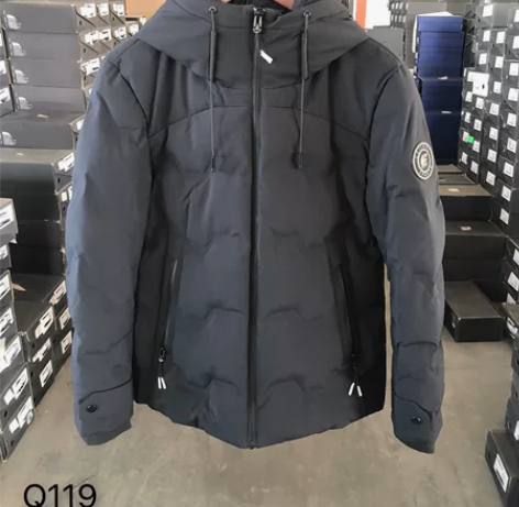 全新男士海系列羽绒服Q119冬季新款男士时...