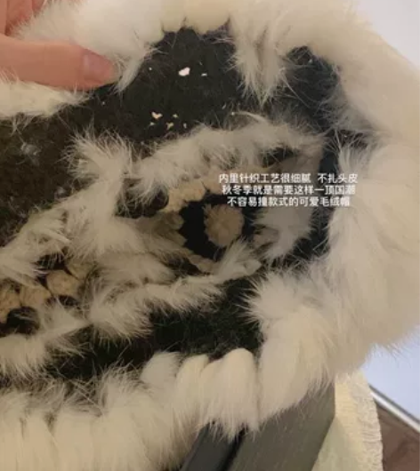 国潮醒狮针织毛绒帽 醒狮帽！真有你的 难怪...