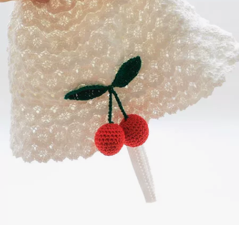 婴儿帽子春秋夏季蕾丝帽纯棉遮阳帽女宝宝太阳...