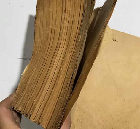 民国老纸,黄斑老纸 古旧老纸 火气...