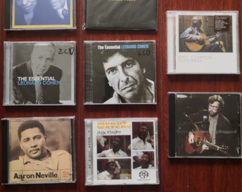 音乐CD。具有磁性的男人声音。嗓音独特。沉...