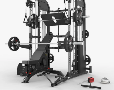 商用史密斯机综合训练器家用卧推深蹲架飞鸟龙...