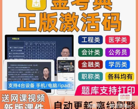 金考典题库官方授权最低限售价，无加码。 建...