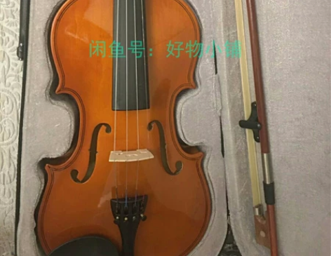 小提琴处理实木手工小提琴,原价在3000左...