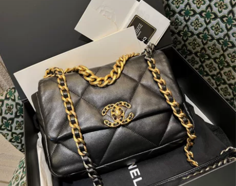 chanel全套带票19bag 小号 26...