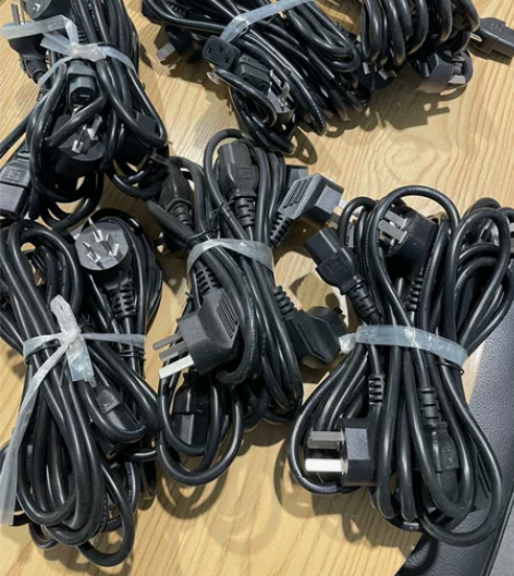 1.5米国标三插品字尾电源线 电饭锅电脑主...