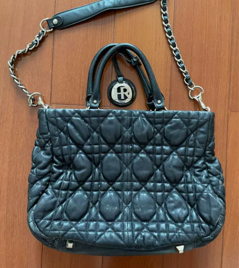 HR链条包 手提包 单肩包 全皮材质 成色...