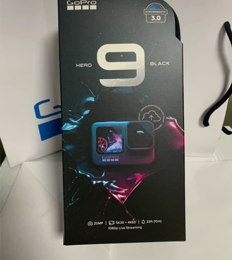 GoPro 9 Black运动相机  骑行...