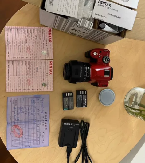 宾得kr 几乎全新，电池耐用配件齐全，全部...