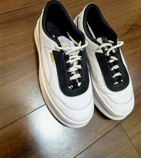 彪马puma正品小白鞋 230，37码，仅...