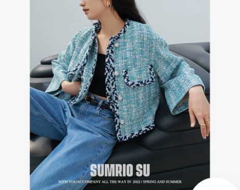 ?sumrio时髦新彩 轻薄香奶奶伞型八分...