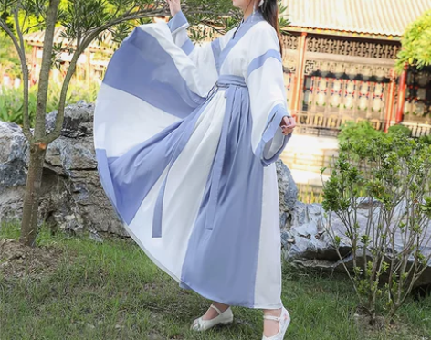 青衣华裳原创汉服【素颜】晋制破裙交领齐腰三...