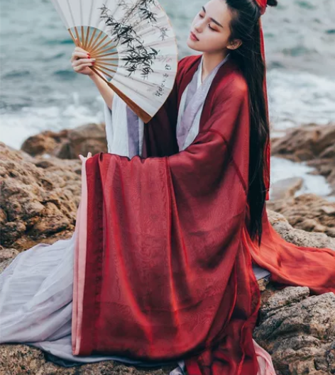 魏晋风汉服，拍照用过几次，九新，低价转…1...