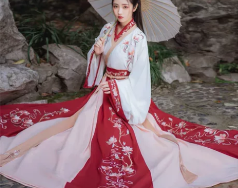 玉春香子南记原创传统中国风汉服女晋制襦裙十...