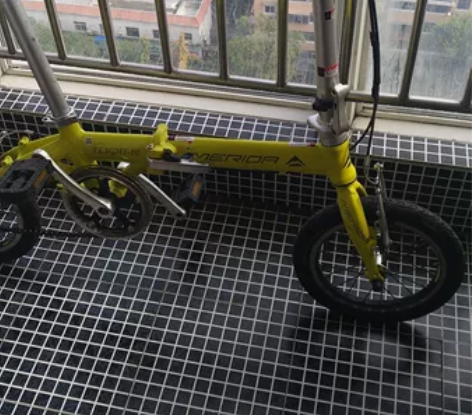 美利达14寸flight-10折叠自行车铝...