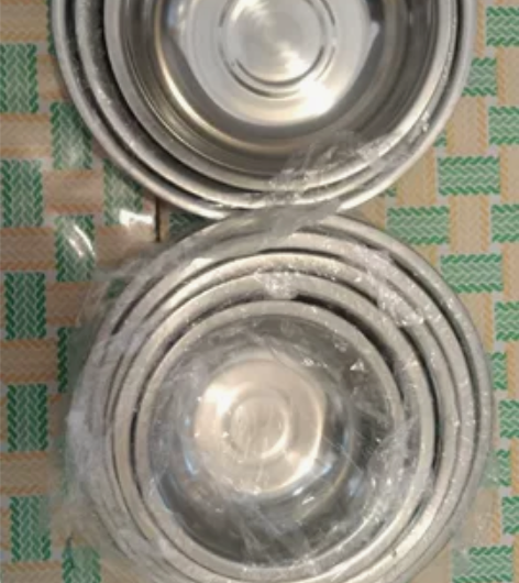 全新钢盆 一共八个 发货就是一起8个 ...