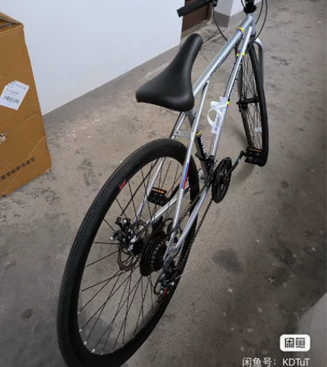 EG7变速死飞，26寸40刀，买了一个月没...