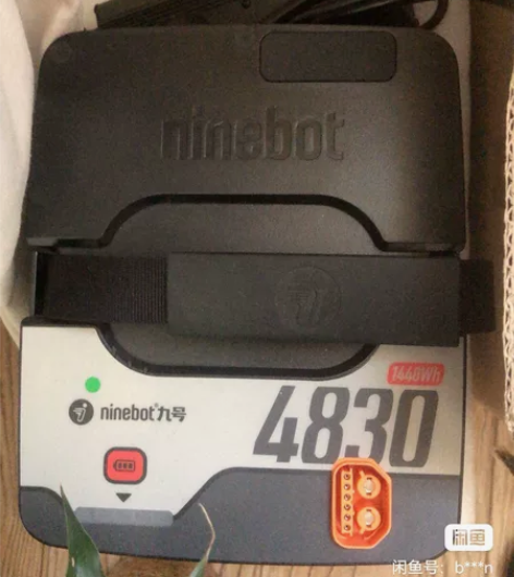 九号电动车 B110P电瓶 开了4000公...