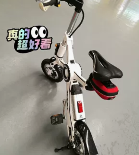 恩斯迈折叠电动车X3#电动车电池 #潮酷出...