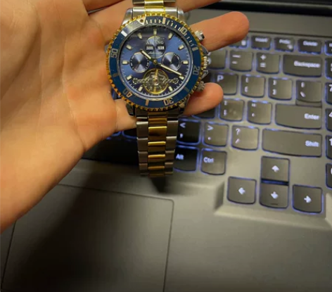 艾浪机械手表 没有包装 只有一个手表 外观...