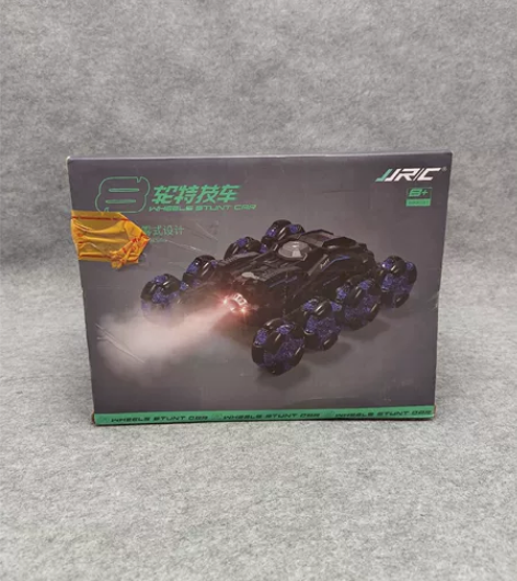 JJRC 8轮特技遥控车蓝黑色 原装正品，...