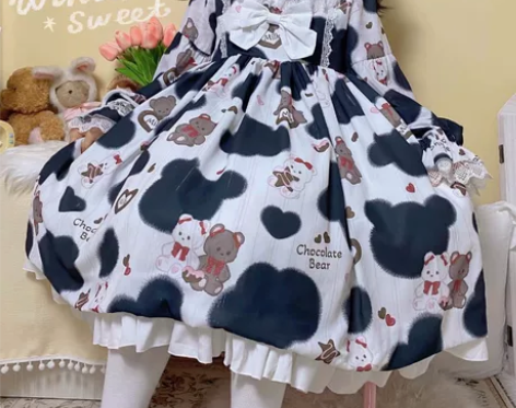 白糖少女{现货}~厂原创设计Lolita洋...