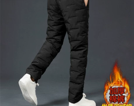 战狼世家冬季男士新款保暖防寒加绒加厚运动裤...
