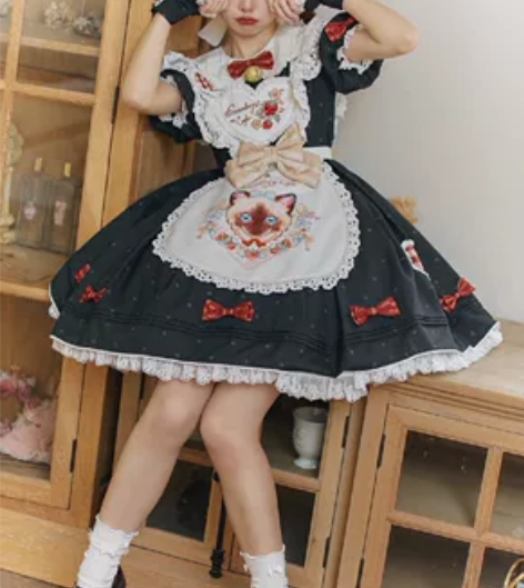 暮眠小镇lolita猫咪咖啡厅原创日常洛丽...