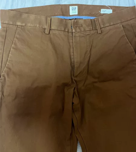 GAP 男士休闲长裤,31x32SLIM ...