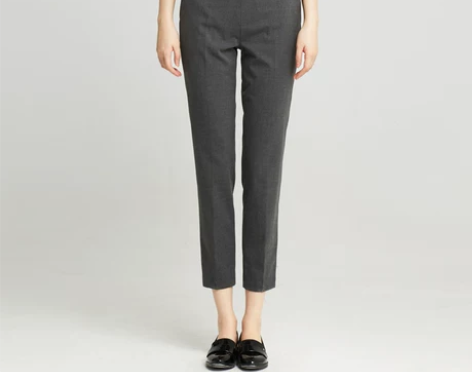 OXC/欧小仓西裤女 九分裤夏 小脚裤松紧...