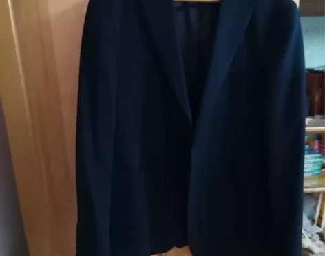 深蓝色男士，厚西服，冬季必备 xl码。 感...