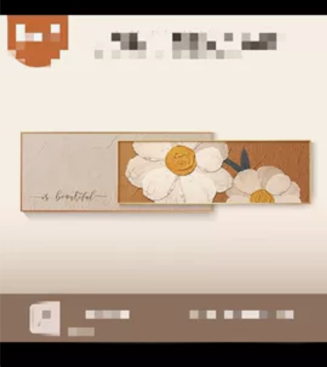 铝合金画框+晶瓷工艺画，金色边框，尺寸50...